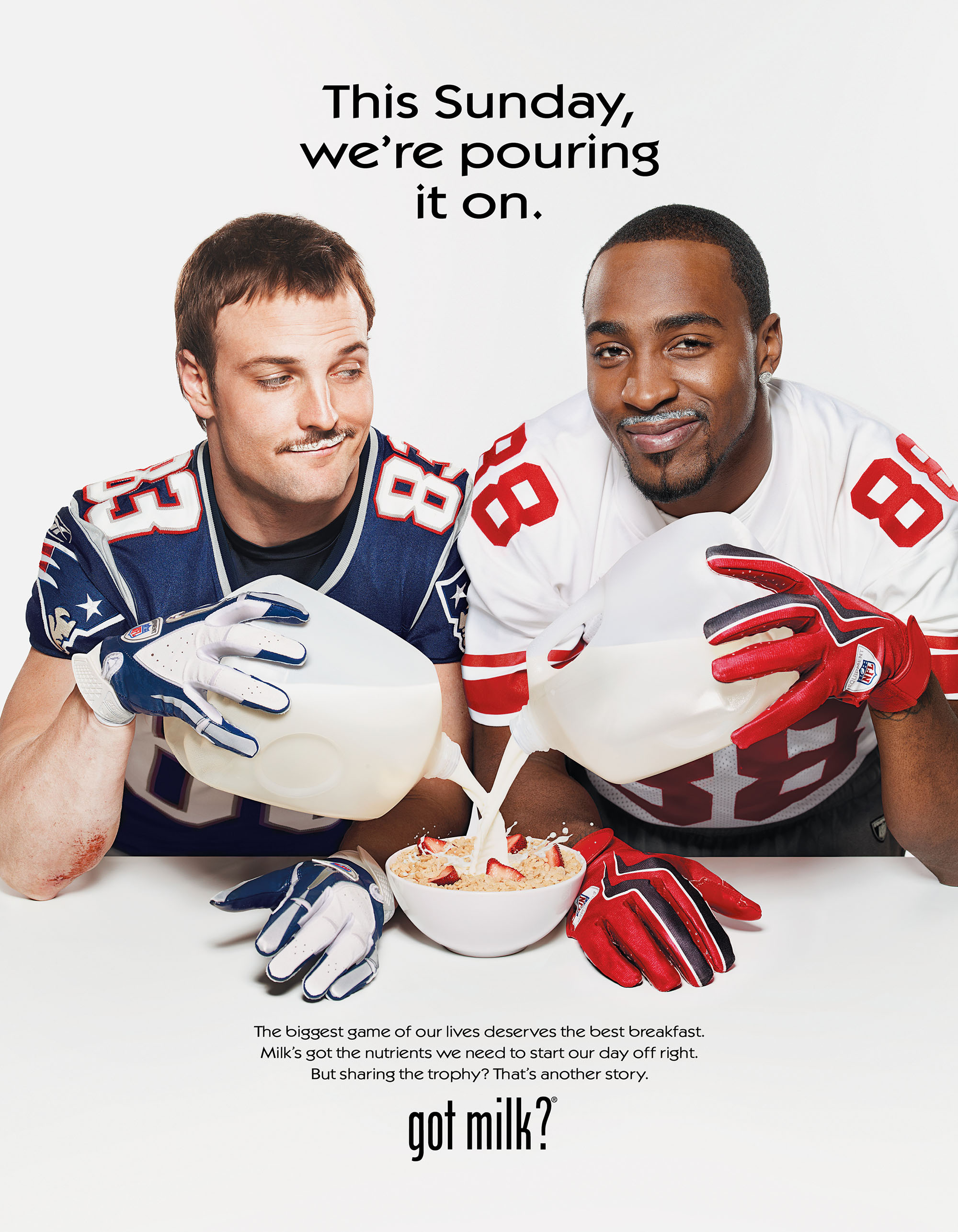 Wes Welker / Hakeem Nicks - Super Bowl XLVI