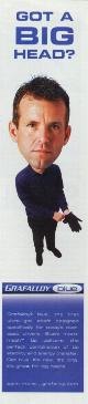 Got a Big Head? (Grafalloy Blue) — version 2