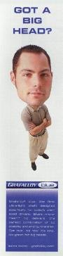 Got a Big Head? (Grafalloy Blue) — version 3