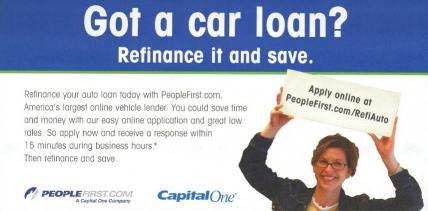 Got a Car Loan? (Capital One)