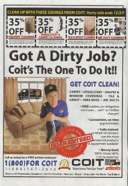 Got a Dirty Job? (Coit Cleaners) — version 5