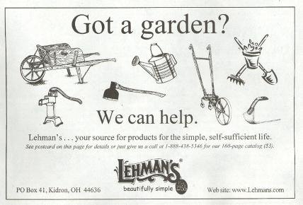 Got a Garden? (Lehman's)