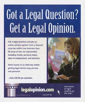 Got a Legal Question? (legalopinion.com)