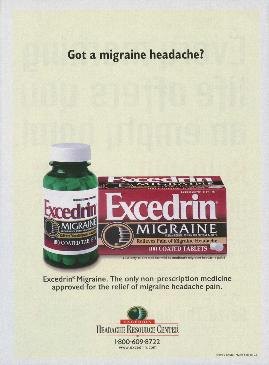 Got a Migraine Headache? (Excedrin)