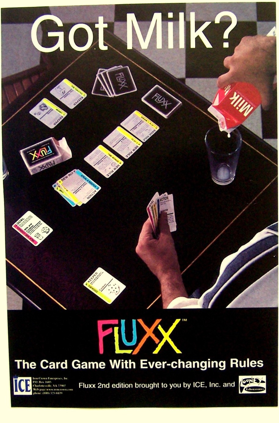 Got Milk? — Fluxx card game
