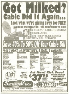 Got Milked? Cable Did It Again... — SatelliteVision