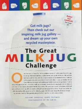 Got milk jugs? — FamilyFun magazine