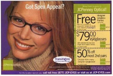 Got Spex Appeal? (JC Penney Optical) — version 2