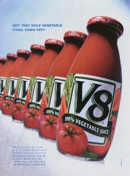 Got That Daily Vegetable Thing Down Yet? (V8 Vegetable Juice)