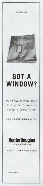 GOT A WINDOW? — Hunter Douglas window fashions