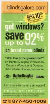 got windows? — blindsgalore.com