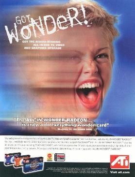 GOT WONDER! — ATI