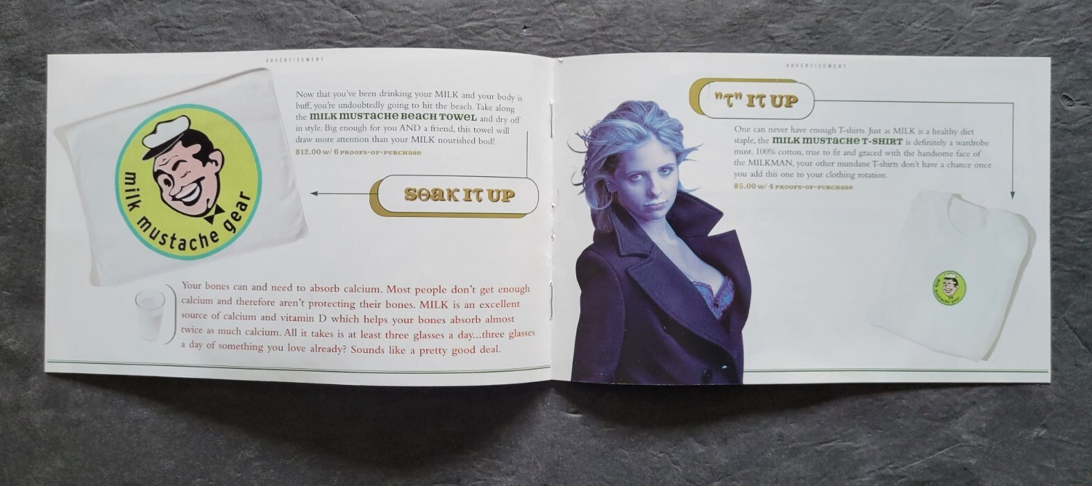 got milk? 'Milk Mustache Gear' 12-Page Promo Mini-Catalog