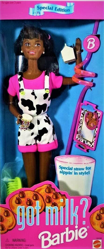 Got Milk? Barbie — Mattel Special Edition #15122 (African American)