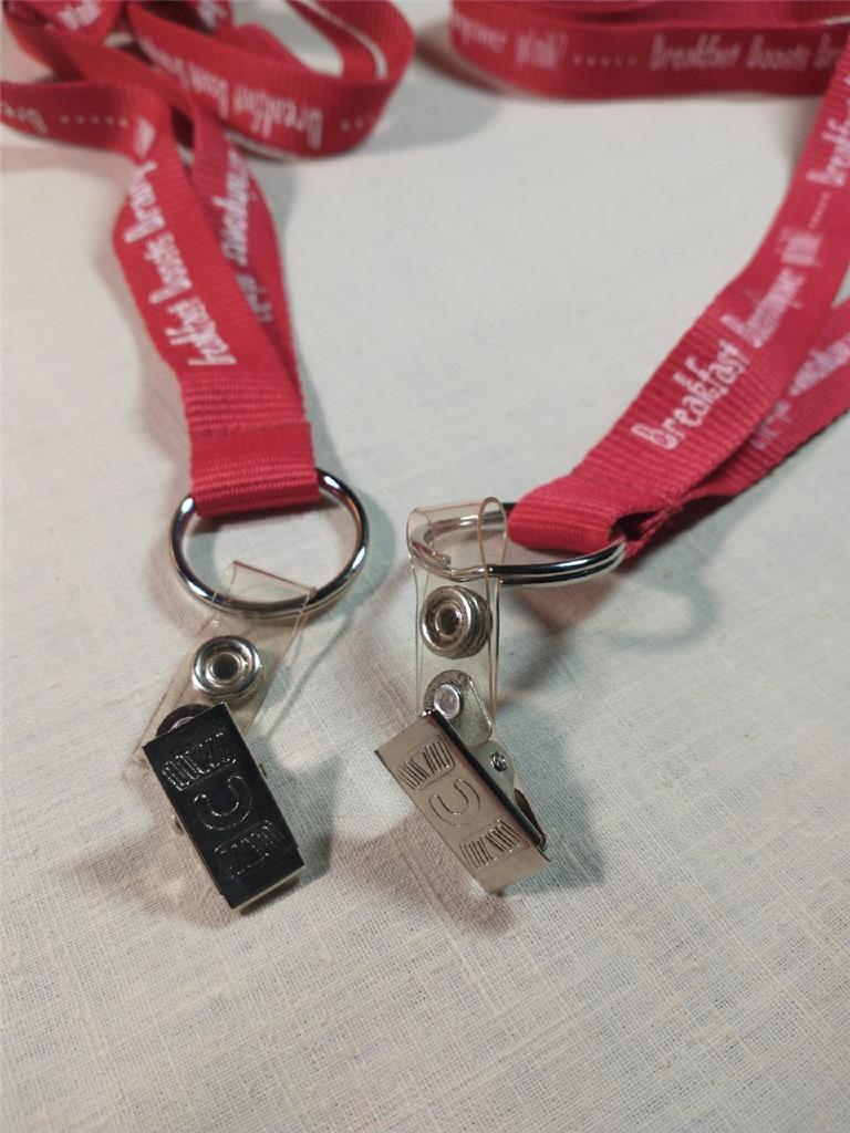 got milk? 'Breakfast Boosts Brainpower' Lanyards (set of 2)