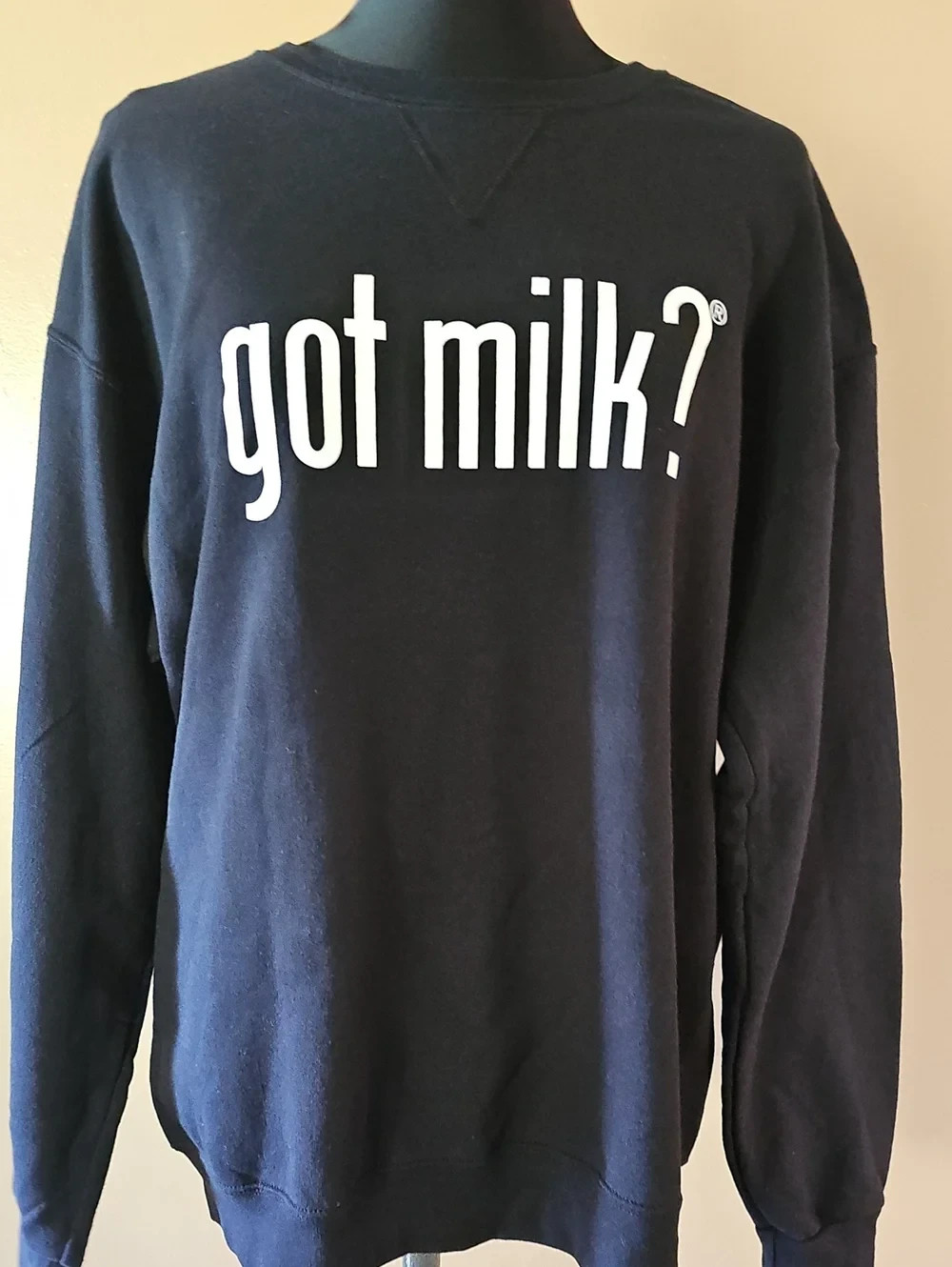 got milk? Crewneck Sweatshirt (Black)
