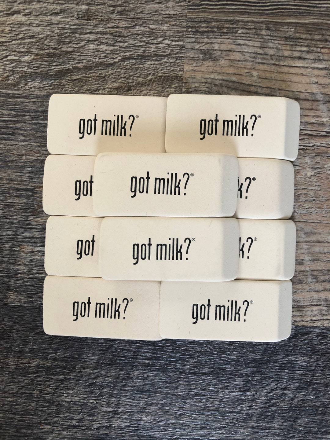 got milk? Eraser (New Old Stock)