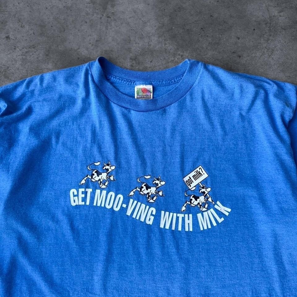 got milk? 'Get Moo-ving With Milk' Cows Tee