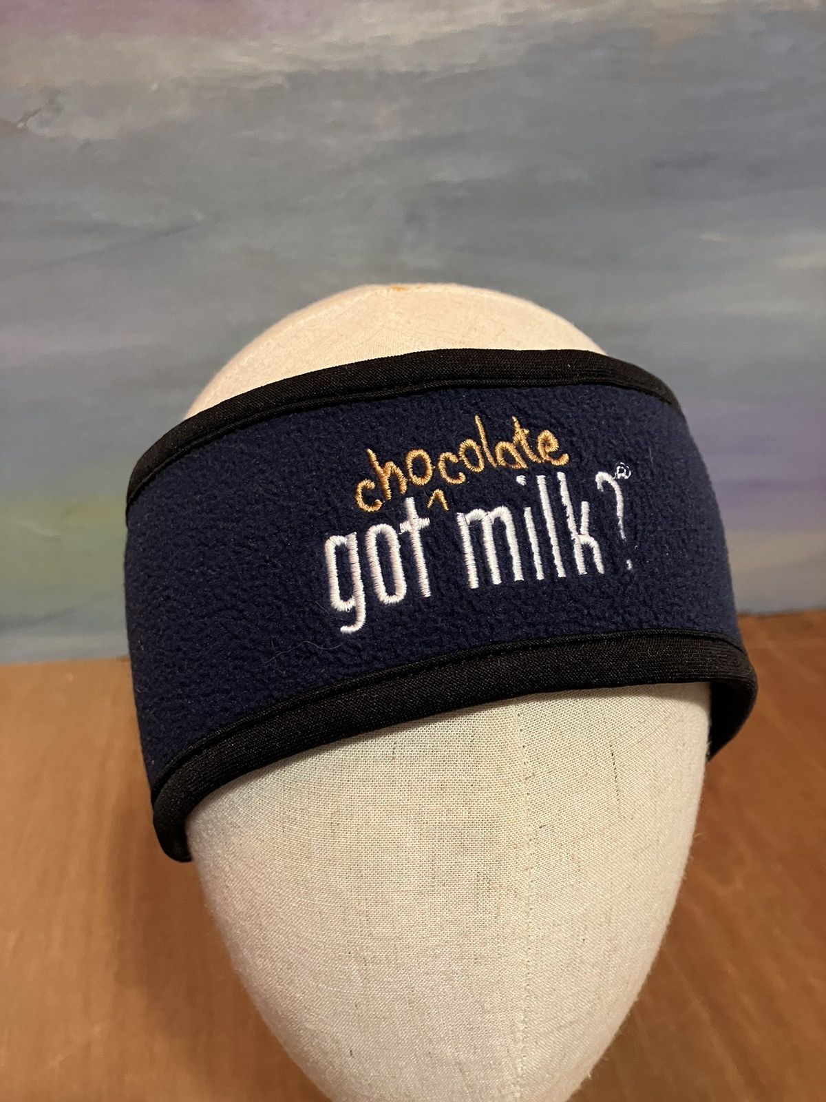 got chocolate milk? Fleece Ear-Warmer Headband