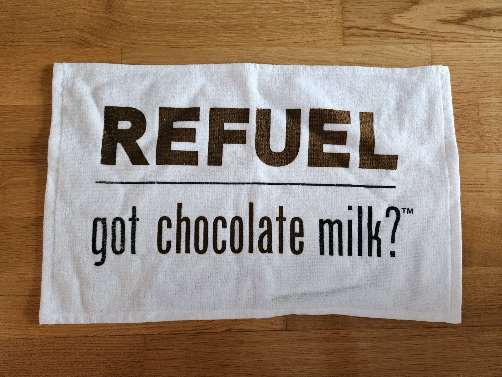 REFUEL / got chocolate milk? Sport Towel