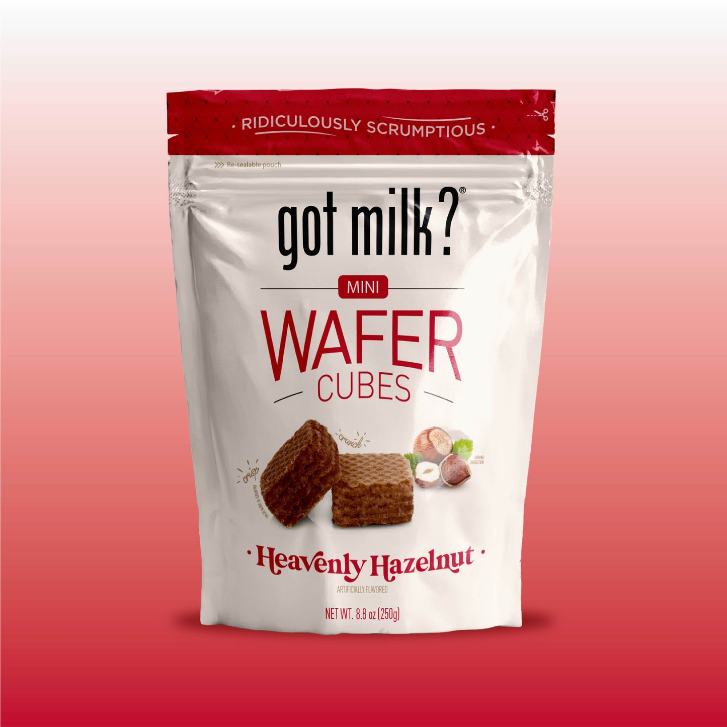 got milk? Mini Wafer Cubes — Heavenly Hazelnut