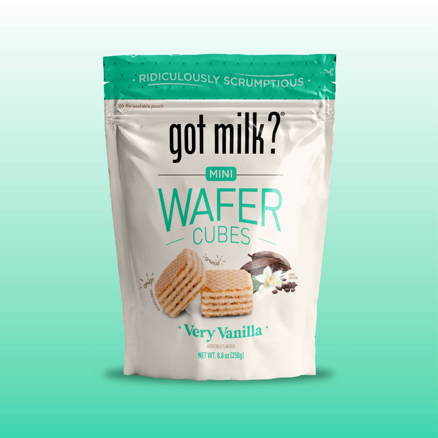 got milk? Mini Wafer Cubes — Very Vanilla