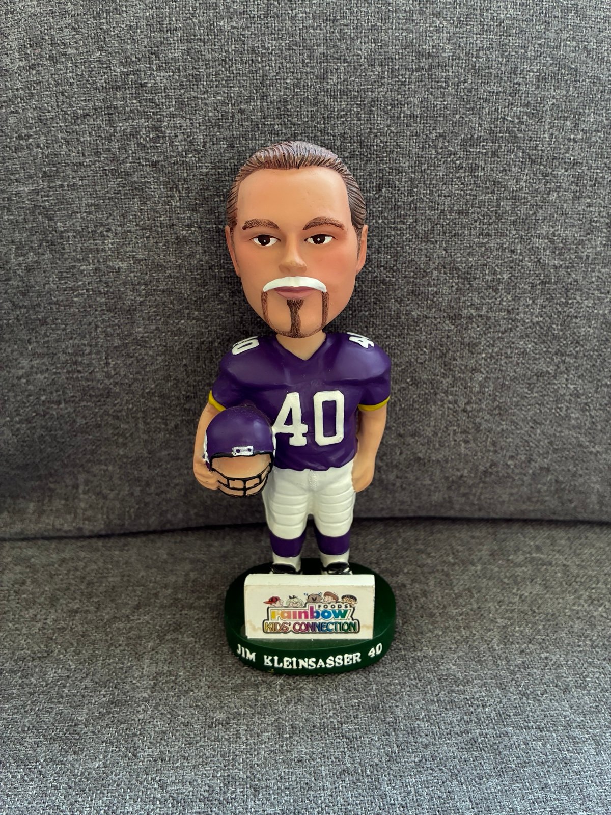 Jim Kleinsasser #40 Vikings got milk? Bobblehead (Rainbow Foods Kids' Connection)