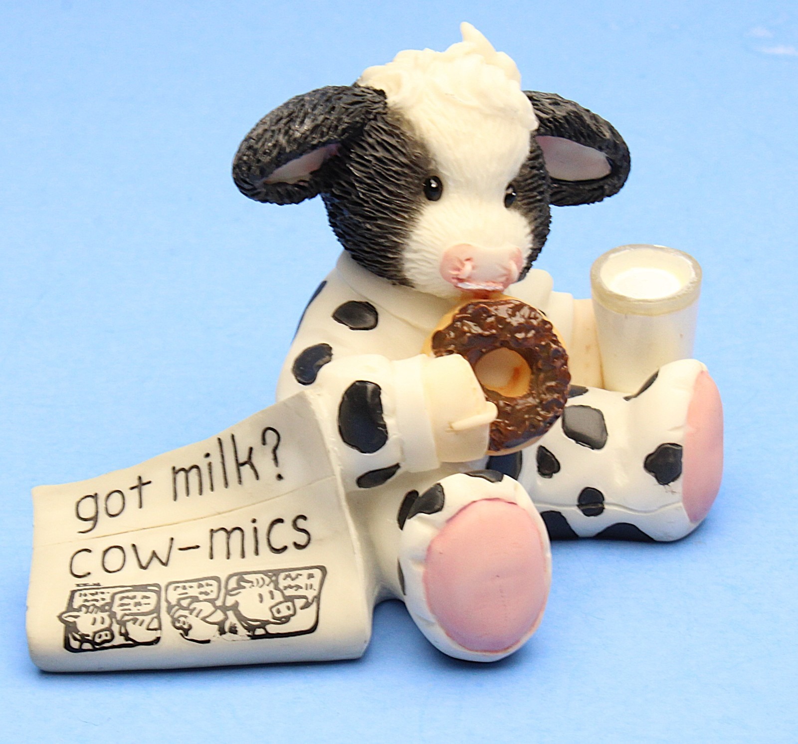 Mary's Moo Moos “Milk Breakfast For All It's Worth” got milk? Figurine #106711