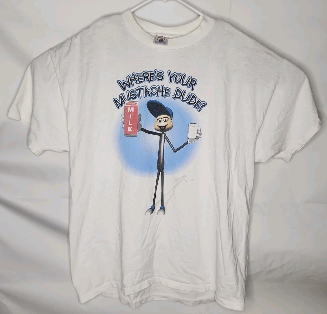 Milk Mustache 'Where's Your Mustache Dude?' Tee