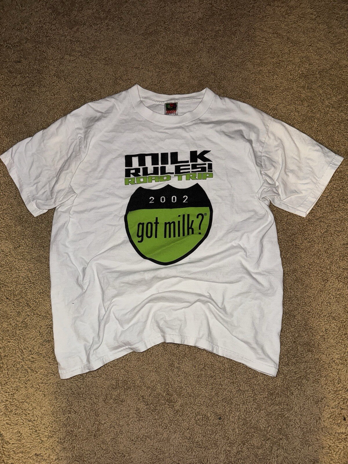 got milk? 'MILK RULES! Road Trip 2002' Tour Tee