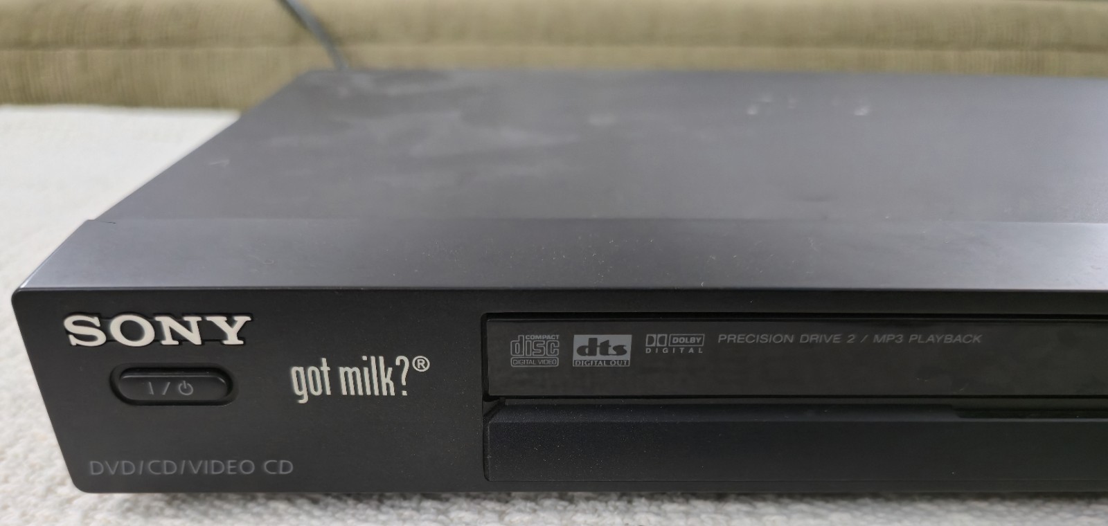 got milk? Branded Sony DVP-NS325 DVD Player (promotional premium)