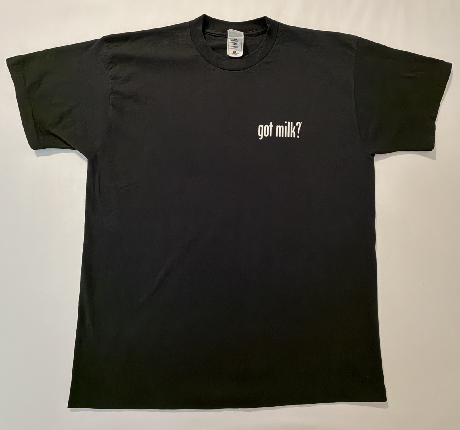 Vintage 90s got milk? Promo T-Shirt (black)