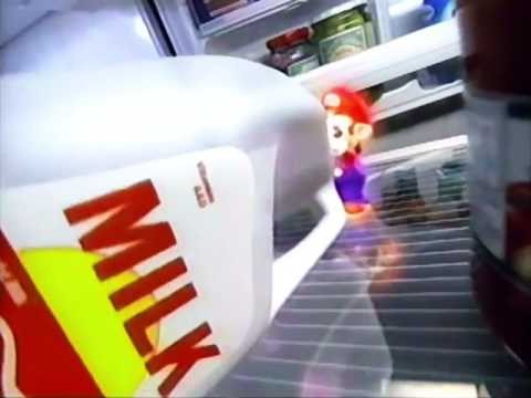 Super Mario 64 got milk? spot (“Mario”)