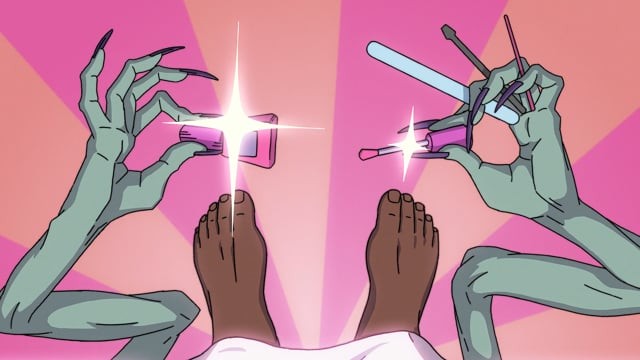 “Milk Can Help” (“Nail Tech”, “Window Sneak”, “Dog Shake”, “Left on Read”)