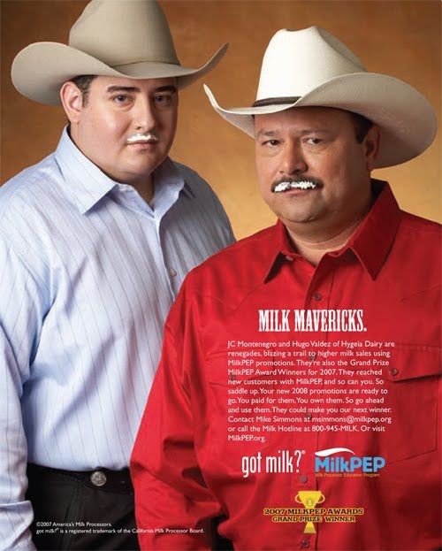 JC Montenegro & Hugo Valdez — MilkPEP "Milk Mavericks" winners