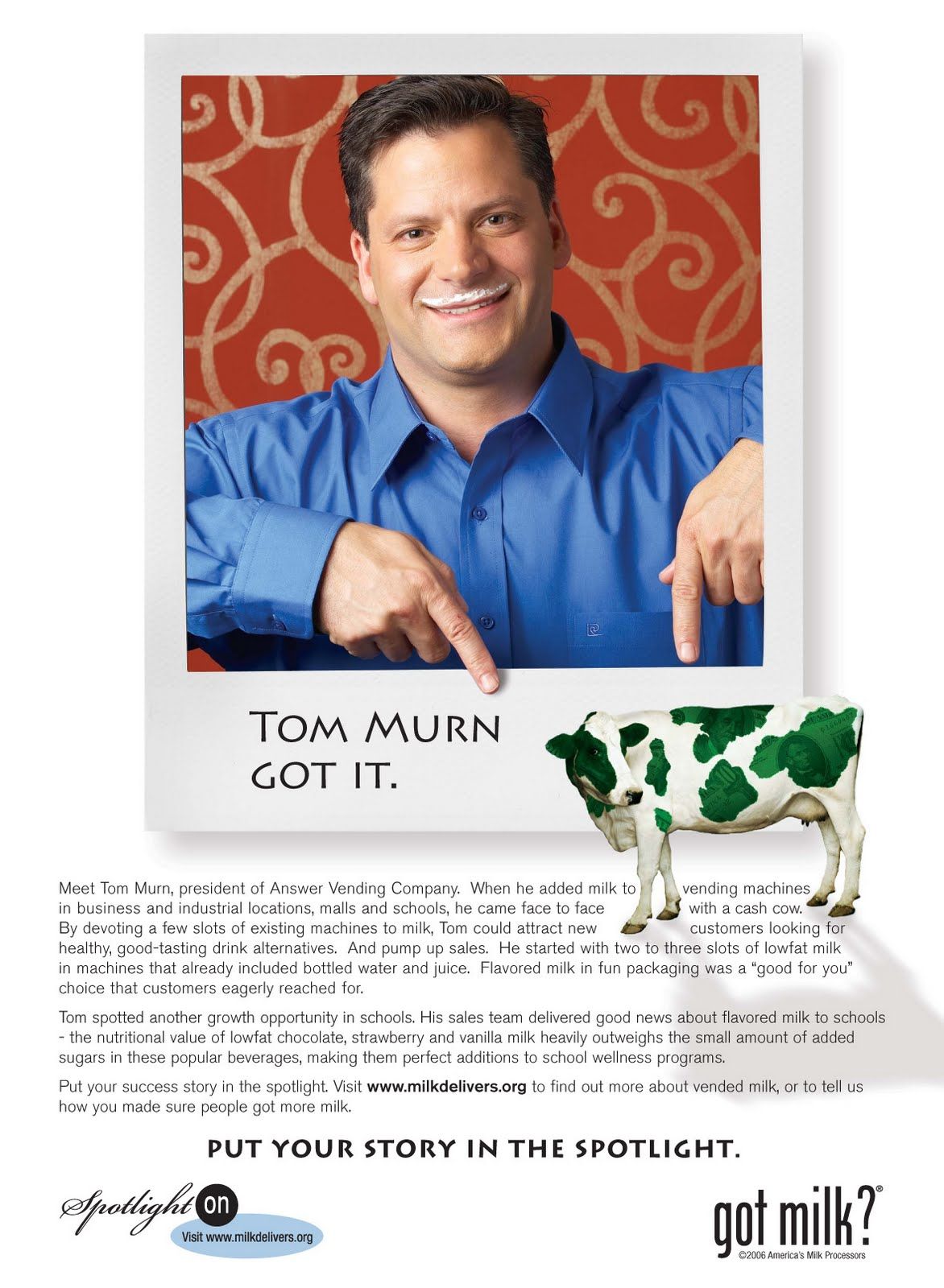 Tom Murn — Spotlight On winner