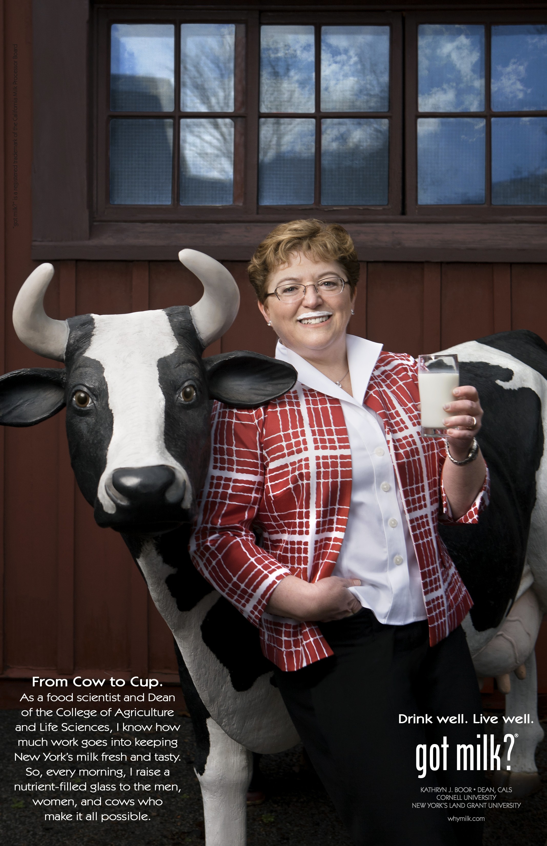 Kathryn Boor — “From Cow to Cup.”