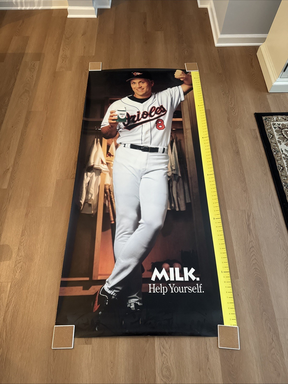 Cal Ripken Jr. “MILK. Help Yourself.” growth chart